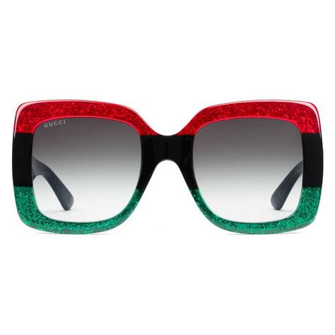 green and red gucci shades|best Gucci sunglasses for women.